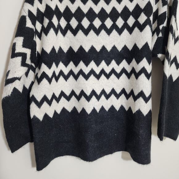 Lane Bryant NWT bracelet sleeve fair isle boatneck sweater woman's size 14/16 - Picture 13 of 15